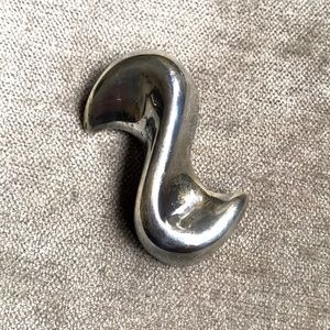 Sterling silver brooch